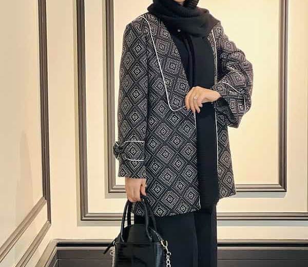 مدل مانتو کتی جلو بسته جدید زنانه مجلسی بسیار شیک و خاص