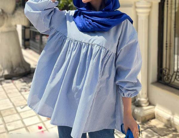چند مدل مانتو جلو بسته شیک + جدید ترین و زیباترین مدل های مانتو جلو بسته