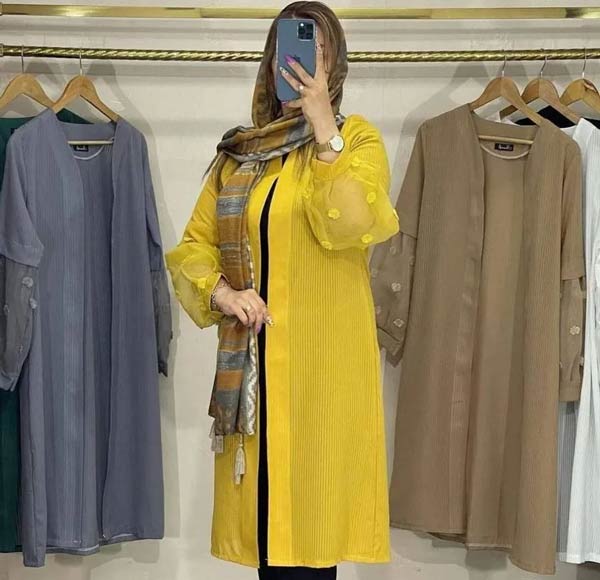 مدل مانتو جلو باز جدید + شیک ترین و مجلسی ترین مدل های مانتو جلو باز
