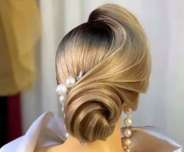 مدل مو دخترانه برای عروسی زیباترین و شیک ترین مدل های شنیون مو