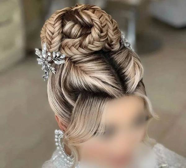 مدل مو دخترانه برای عروسی زیباترین و شیک ترین مدل های شنیون مو