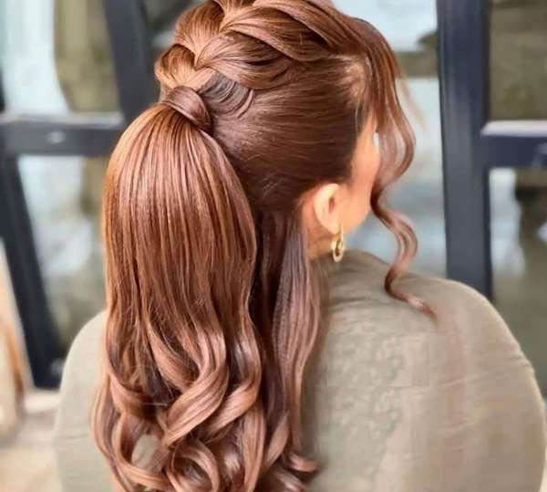 مدل مو دخترانه مجلسی شیک ترین و زیباترین مدل های مو دخترانه