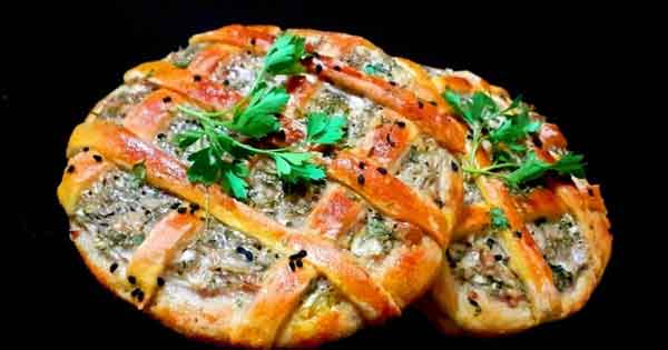 نان پیازچه کردستان نان محلی با پیازچه طرز تهیه نان سبزیجات در ماهیتابه طرز تهیه نان سبزیجات با سیب زمینی فیلم طرز تهیه نان سبزیجات نان سبزی مشهدی نان سبزیجات خانم بخشی طرز تهیه نان سیر با پیازچه