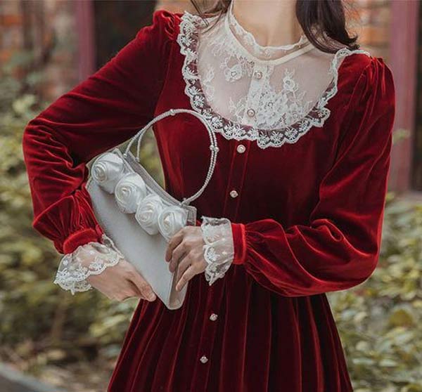 مدل لباس مخمل زیباترین و شیک ترین مدل های لباس مخمل مجلسی زنانه را اینجا ببین