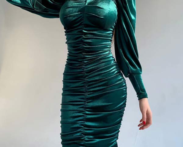 مدل لباس مخمل مجلسی + لاکچری ترین و شیک ترین مدل های لباس مخمل مجلسی امسال