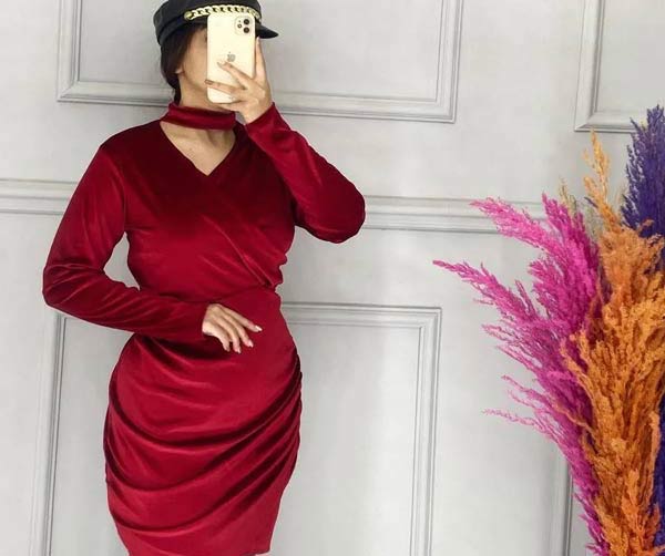 مدل لباس مخمل مجلسی + لاکچری ترین و شیک ترین مدل های لباس مخمل مجلسی امسال