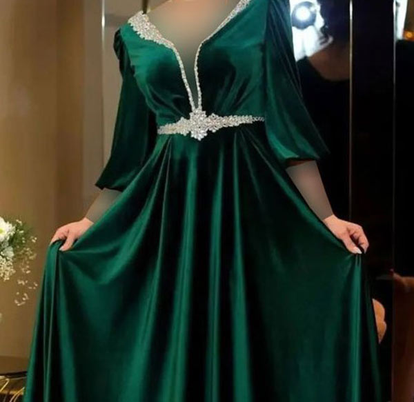 مدل لباس مخمل ساده خاص ترین و شیک ترین مدل های لباس مخمل زنانه برای جشن ها