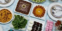 مدل سفره افطار +ساده ترین و شکیل ترین ایده ها برای چیدن سفره افطار ماه رمضان امسال