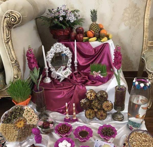 مدل سفره هفت سین جدیدترین و باکلاس ترین مدل های سفره هفت سین نوروز 1403