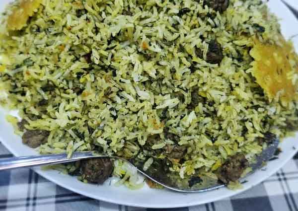 دمی اسفناج پلو کته اسفناج پلو اسفناج پلو شمالی اسفناج پلو با مرغ طرز تهیه اسفناج پلو بدون گوشت اسفناج پلو ساناز سانیا اسفناج پلو ساده اسفناج پلو دونفره