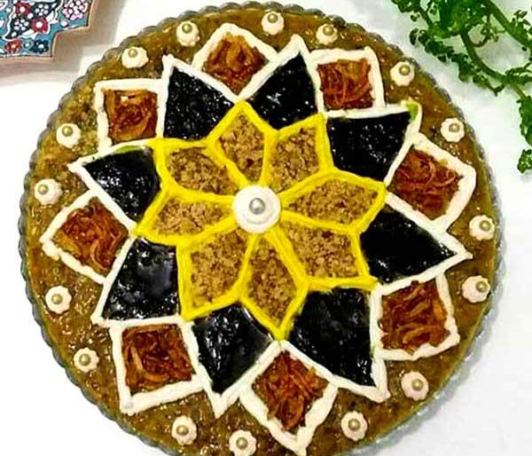 تزیین آش برای ماه رمضان زیباترین و ساده ترین ایده ها برای تزیین آش ماه رمضان با کشک و نعناع داغ