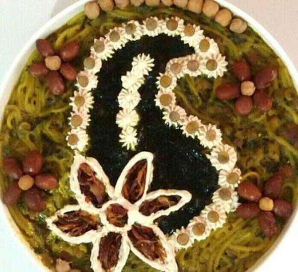 تزیین آش برای ماه رمضان زیباترین و ساده ترین ایده ها برای تزیین آش ماه رمضان با کشک و نعناع داغ