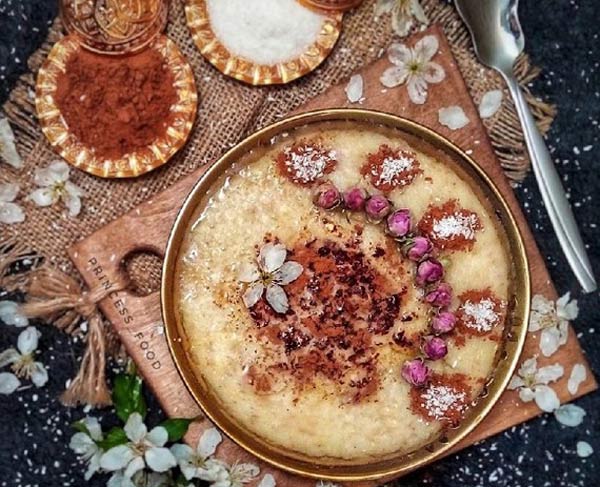 تزیین حلیم برای ماه رمضان با بهترین دستور پخت و ایده های ساده برای تزیین