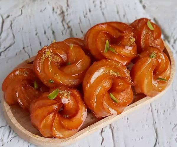 تزیین زولوبیا بامیه برای ماه رمضان سفره افطار با ایده های ساده و زیبا