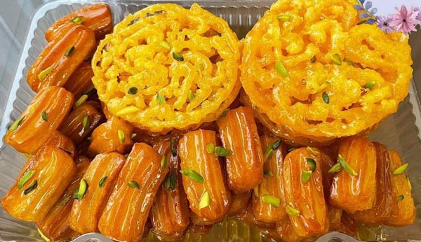 تزیین زولوبیا بامیه برای ماه رمضان سفره افطار با ایده های ساده و زیبا