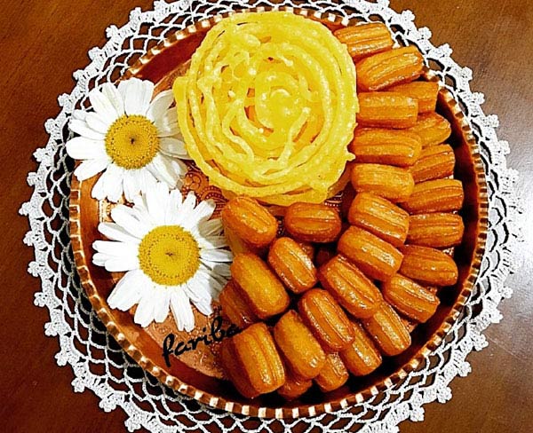تزیین زولوبیا بامیه برای ماه رمضان سفره افطار با ایده های ساده و زیبا