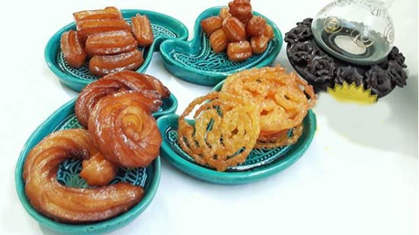تزیین زولوبیا بامیه برای ماه رمضان سفره افطار با ایده های ساده و زیبا