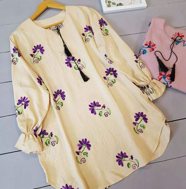 زیباترین مدل تونیک زنانه گلدار + شیک ترین و به روزترین مدل های تونیک زنانه برای خانم های باکلاس