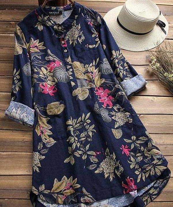 زیباترین مدل تونیک زنانه گلدار + شیک ترین و به روزترین مدل های تونیک زنانه برای خانم های باکلاس