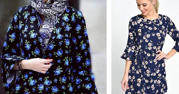 زیباترین مدل تونیک زنانه گلدار + شیک ترین و به روزترین مدل های تونیک زنانه برای خانم های باکلاس