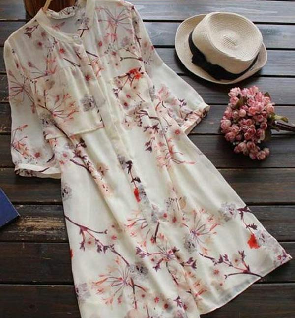 زیباترین مدل تونیک زنانه گلدار + شیک ترین و به روزترین مدل های تونیک زنانه برای خانم های باکلاس