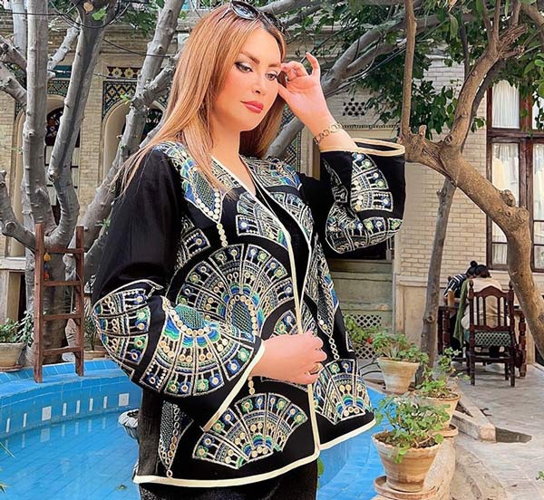 مدل لباس آینه دوزی روی لباس زیباترین و شیک ترین مدل های لباس آینه دوزی شده