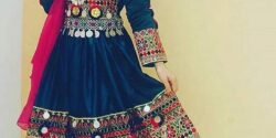 مدل لباس آینه دوزی افغانی + آشنایی با انواع لباس سنتی آینه کاری افغانی