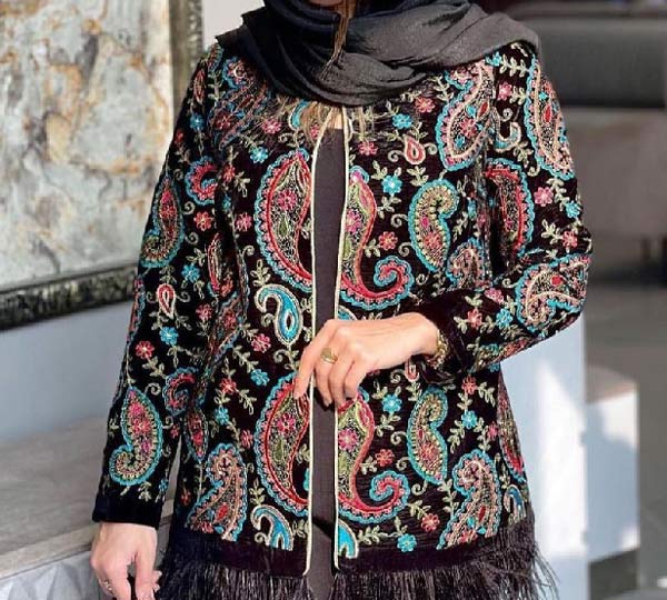مدل لباس آینه دوزی جدید + شیک ترین مانتو و لباس های آینه دوزی را اینجا ببینید