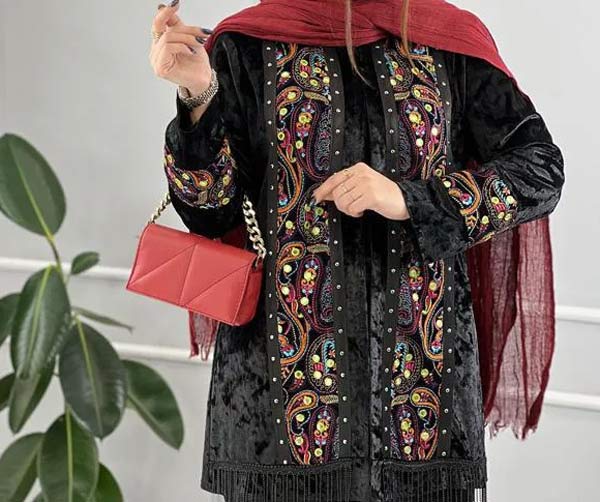 مدل لباس آینه دوزی شده + جدیدترین و به روزترین مدل های لباس آینه دوزی زنانه