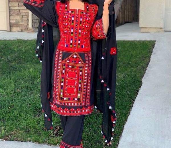 مدل لباس آینه دوزی بلوچی زیباترین مدل های لباس سنتی بلوچی با هنر آینه دوزی