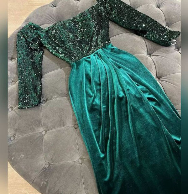 مدل لباس مخمل شیک خاص ترین و جدیدترین مدل های لباس مخمل 2024 برای خانم های باکلاس