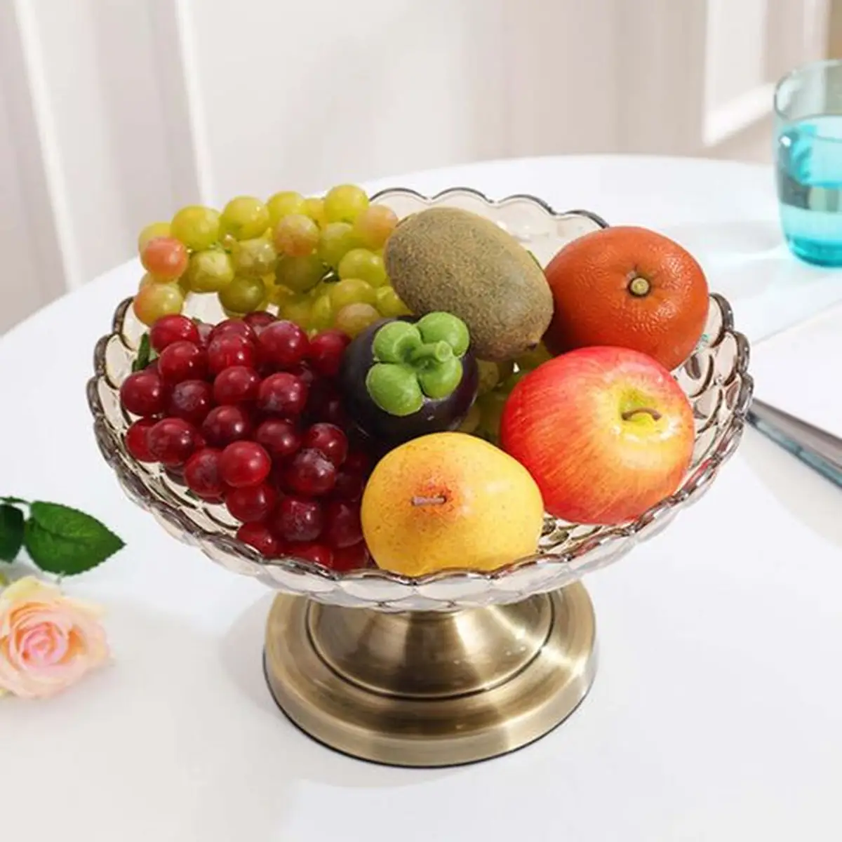 ظرف میوه خوری شیک قیمت ظرف میوه خوری پایه دار ظرف میوه خوری شیک دیجی کالا ظروف پذیرایی لاکچری دیجی کالا میوه خوری کریستال سرویس میوه خوری جدید