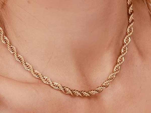 انواع زنجیر طلا + آشنایی و معرفی جدیدترین و شیک ترین مدل های زنجیر طلا
