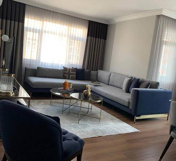 چیدمان منزل شیک و ساده + دکوراسیون فوق العاده زیبا و شیک برای پذیرایی ، اتاق خواب و آشپزخانه