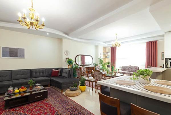 مدل چیدمان منزل ایرانی ساده + زیباترین و قشنگ ترین ایده ها برای طراحی دکوراسیون منزل ایرانی