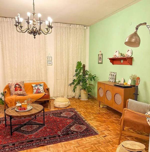 مدل چیدمان منزل ایرانی ساده + زیباترین و قشنگ ترین ایده ها برای طراحی دکوراسیون منزل ایرانی