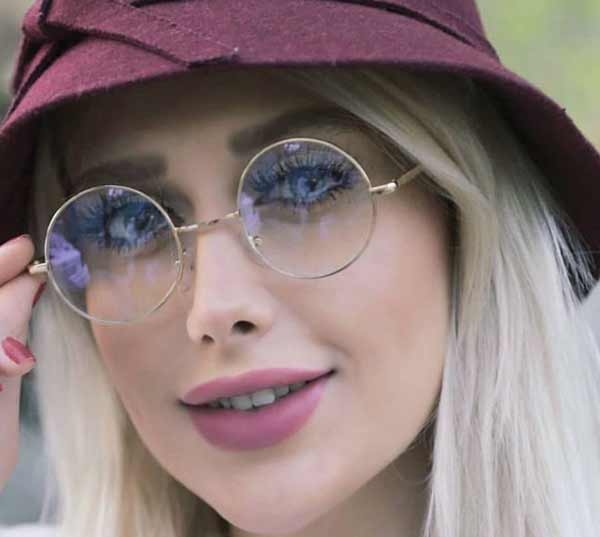 مدل عینک طبی برای صورت گرد با فرم های فلزی و چوبی زیبا ساده و گوناگون