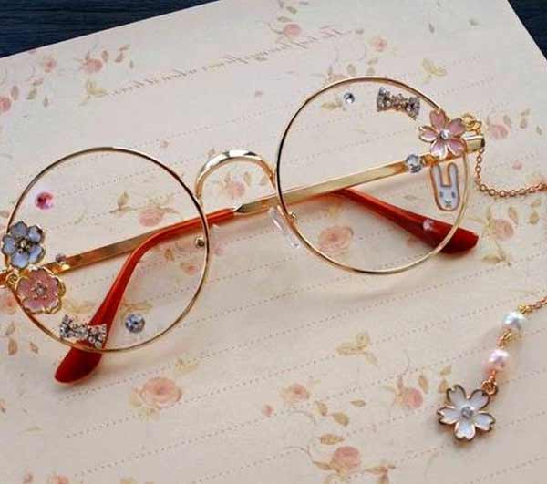 مدل عینک طبی برای صورت گرد با فرم های فلزی و چوبی زیبا ساده و گوناگون