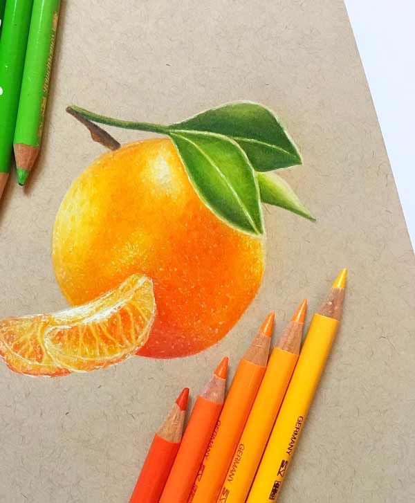 مدل نقاشی مداد رنگی بسیار زیبا از سوژه های متنوع + ترفندهای کاربردی و جدید