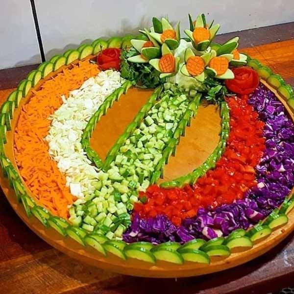 مدل سالاد کاهو جدید با دیزاین های ساده و زیبا + خواص بی نظیر آن برای لاغری