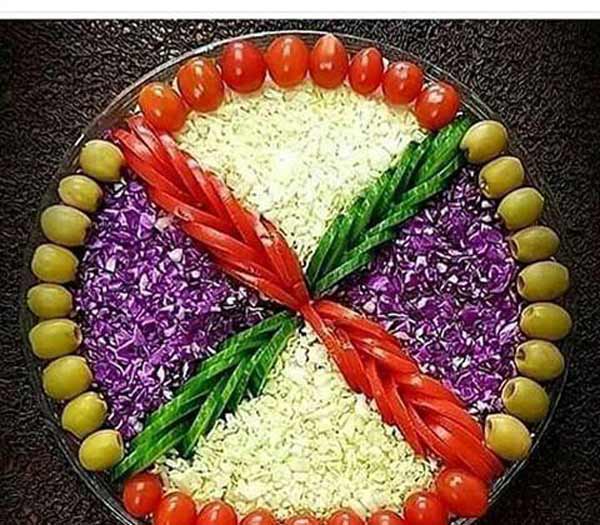 مدل سالاد کاهو جدید با دیزاین های ساده و زیبا + خواص بی نظیر آن برای لاغری