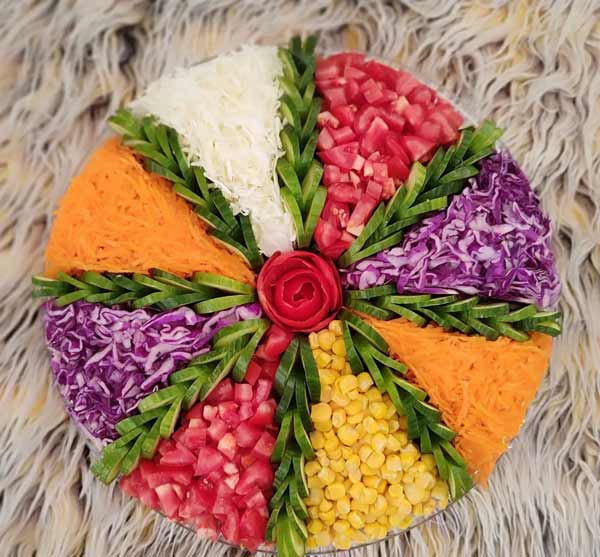 مدل سالاد کاهو جدید با دیزاین های ساده و زیبا + خواص بی نظیر آن برای لاغری