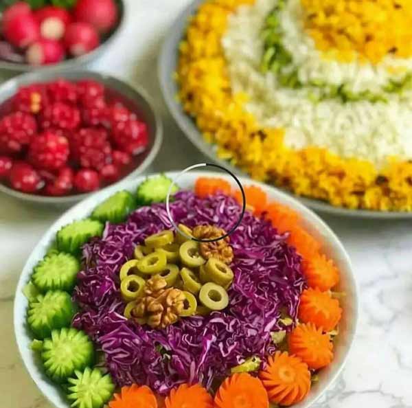 مدل سالاد کاهو جدید با دیزاین های ساده و زیبا + خواص بی نظیر آن برای لاغری