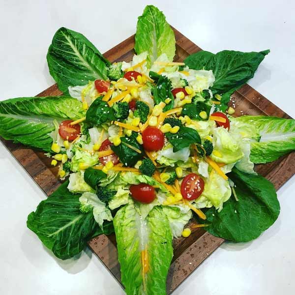 مدل سالاد کاهو جدید با دیزاین های ساده و زیبا + خواص بی نظیر آن برای لاغری
