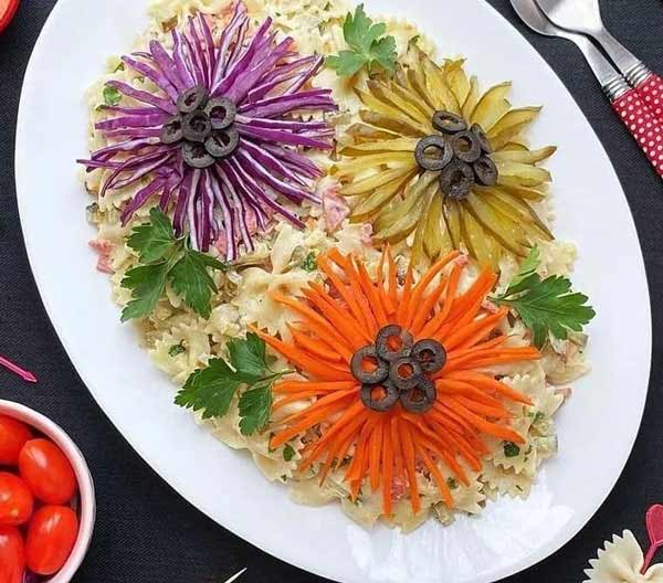 مدل سالاد کاهو جدید با دیزاین های ساده و زیبا + خواص بی نظیر آن برای لاغری