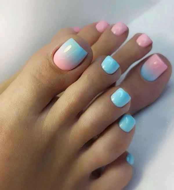 مدل طراحی ناخن پا زیبا با ایده های ساده و فانتزی برای سخت پسندان