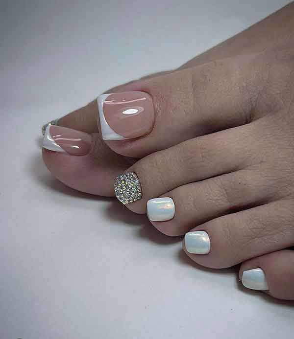 مدل طراحی ناخن پا زیبا با ایده های ساده و فانتزی برای سخت پسندان