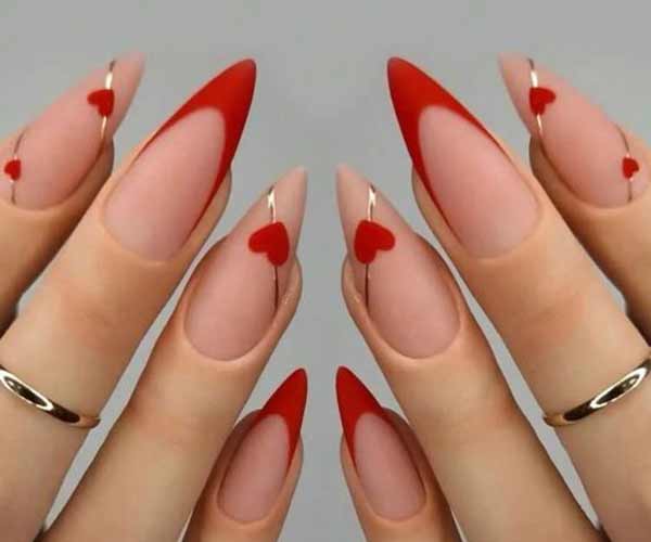 مدل طراحی ناخن برای ولنتاین بسیار شیک و عاشقانه گوناگون زنانه و دخترانه