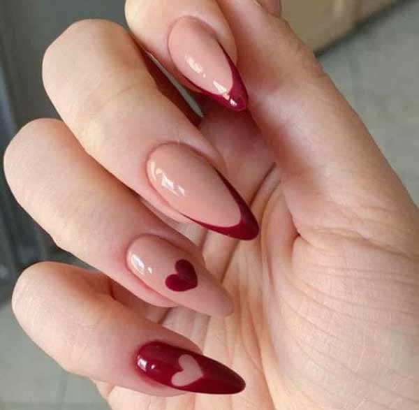 مدل طراحی ناخن برای ولنتاین بسیار شیک و عاشقانه گوناگون زنانه و دخترانه