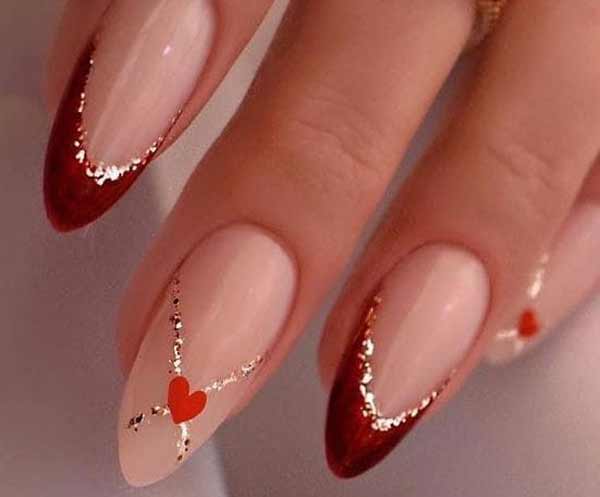 مدل طراحی ناخن برای ولنتاین بسیار شیک و عاشقانه گوناگون زنانه و دخترانه